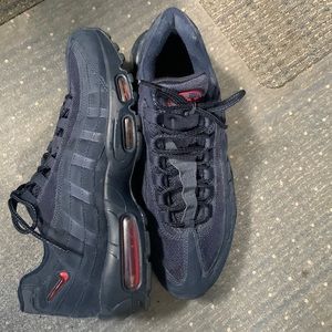 Mens Navy Blue Nike Air Max 95